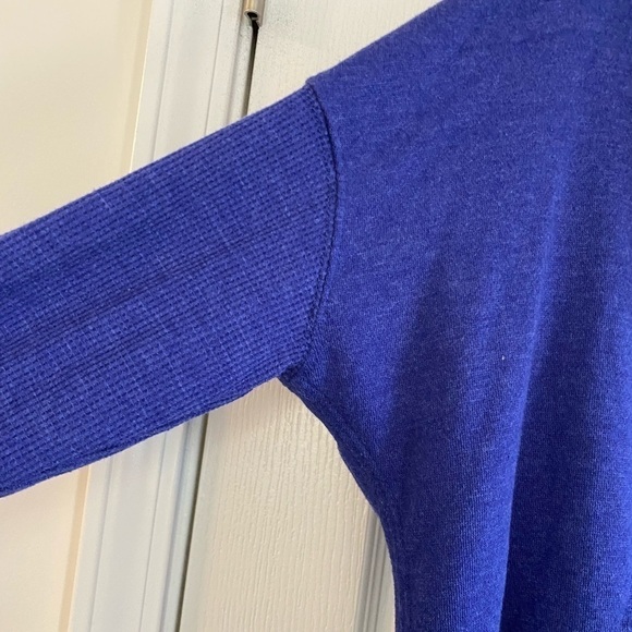 Marc New York Performance Blue Fleece Tunic Thermal/Sweatshirt Top Medium EUC - Picture 4 of 11